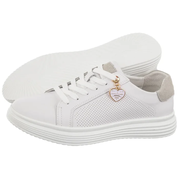 Sneakersy Filippo Białe DP6860/26 WH – zdjęcie 1