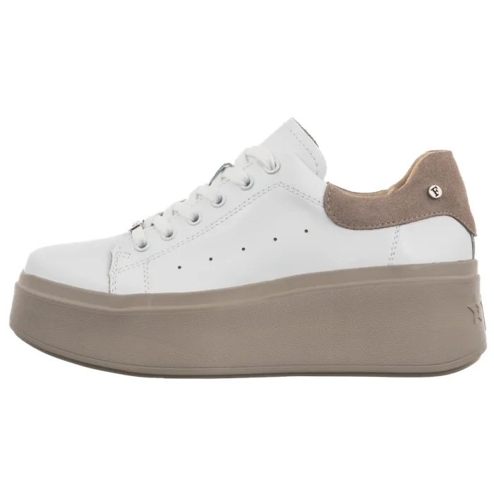Sneakersy Filippo Białe/Beżowe DP7537/26 WH BE – zdjęcie 2