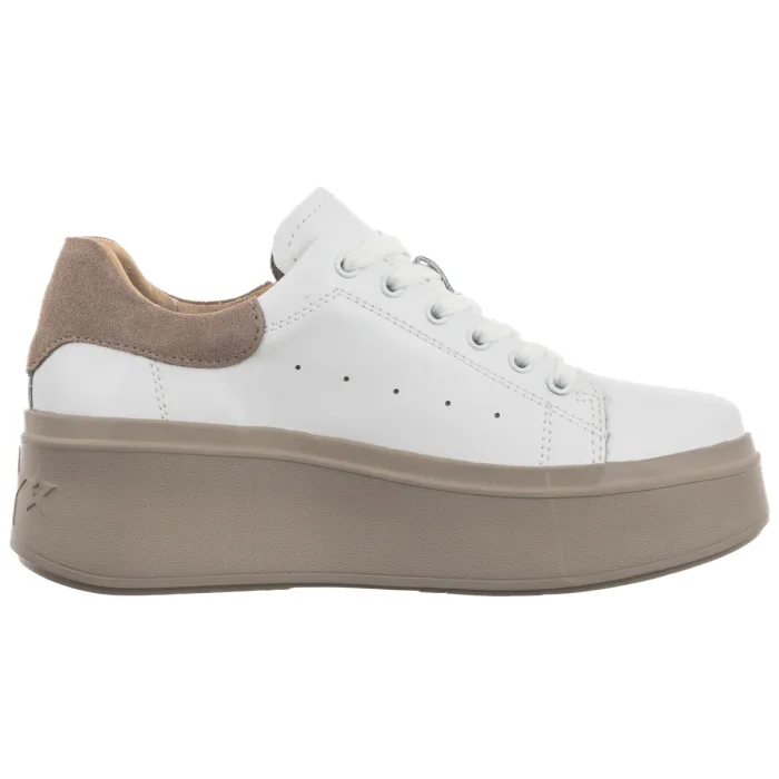 Sneakersy Filippo Białe/Beżowe DP7537/26 WH BE – zdjęcie 3