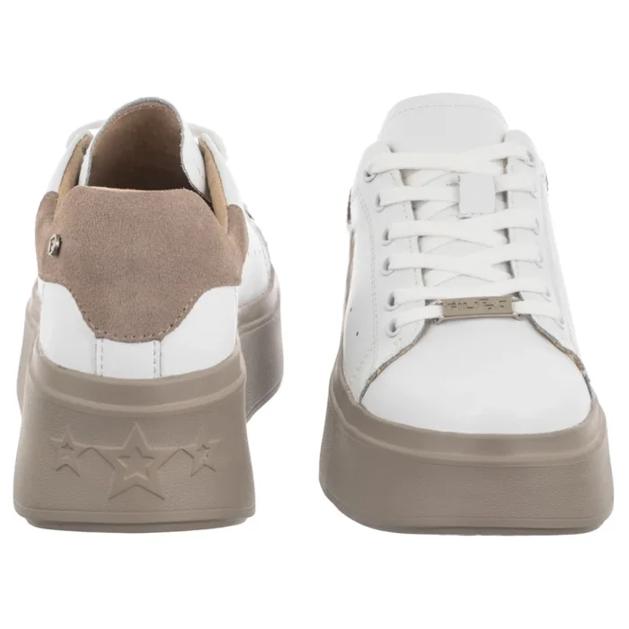 Sneakersy Filippo Białe/Beżowe DP7537/26 WH BE – zdjęcie 4