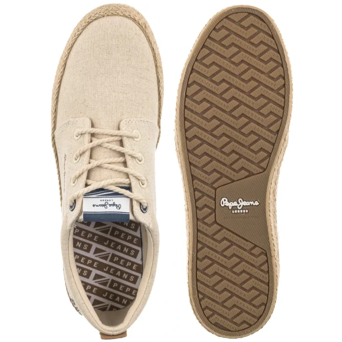 Tenisówki Pepe Jeans Brady Day B Beige PBS300006 844 – zdjęcie 5
