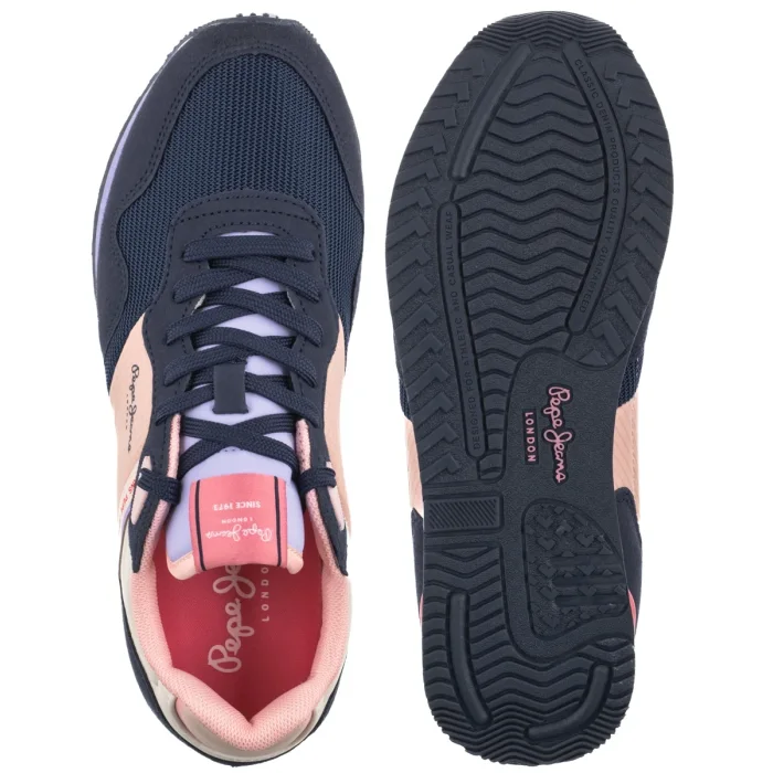 Sneakersy Pepe Jeans London Day G Navy PGS400016 595 – zdjęcie 5