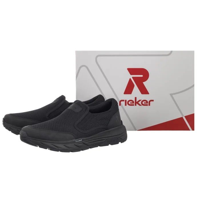Półbuty Rieker Czarne 06152-00 Black – zdjęcie 6