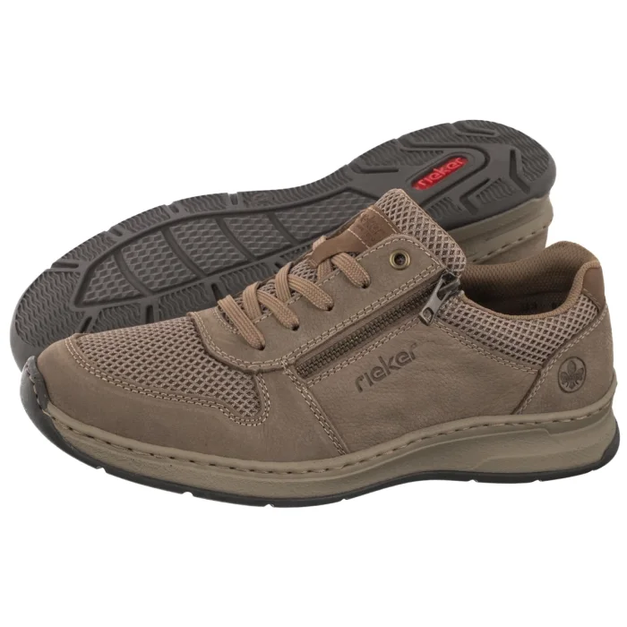 Półbuty Rieker Beżowe 14300-64 Beige – zdjęcie 1