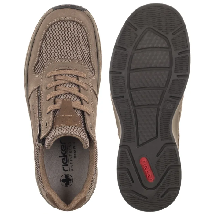 Półbuty Rieker Beżowe 14300-64 Beige – zdjęcie 5