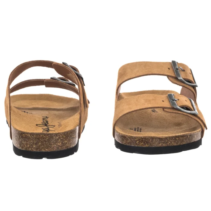 Klapki Pepe Jeans Oban Suede W Cognac Brown PLS80009 879 – zdjęcie 4