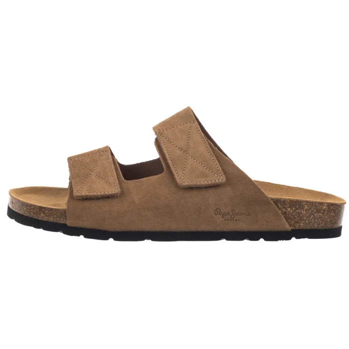 Klapki Pepe Jeans Bio Antique M Nut Brown PMS800003 877 – zdjęcie 2