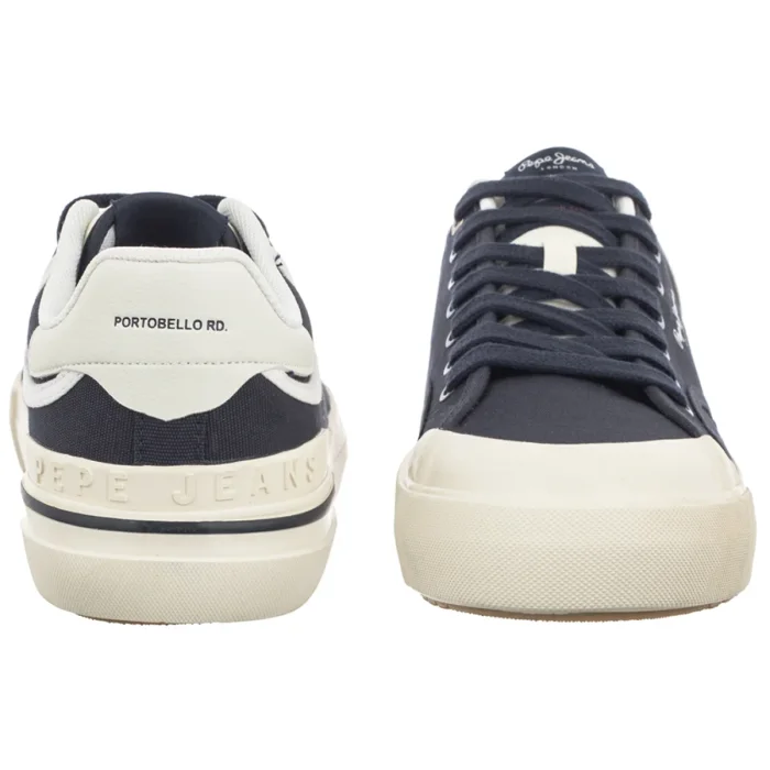 Trampki Pepe Jeans Nolan Basic M Steel Blue PMS300018 563 – zdjęcie 4