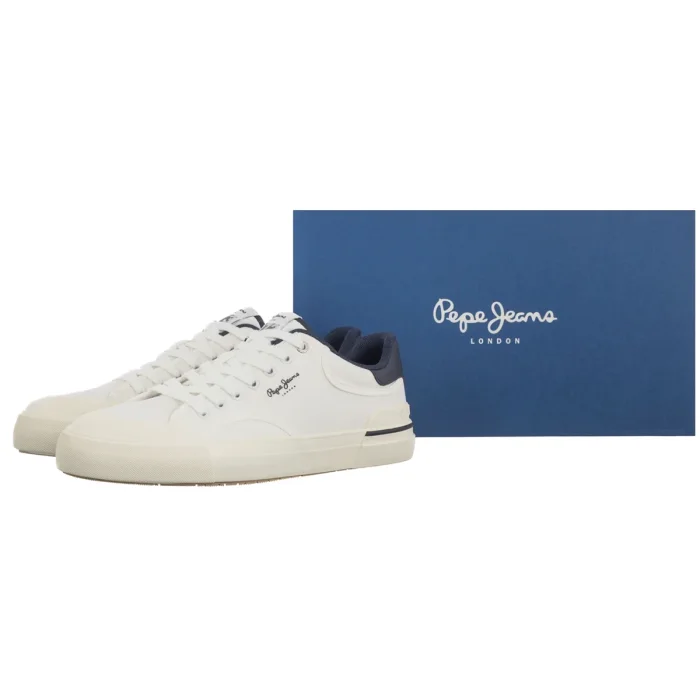 Trampki Pepe Jeans Nolan Basic M White PMS300018 800 – zdjęcie 6
