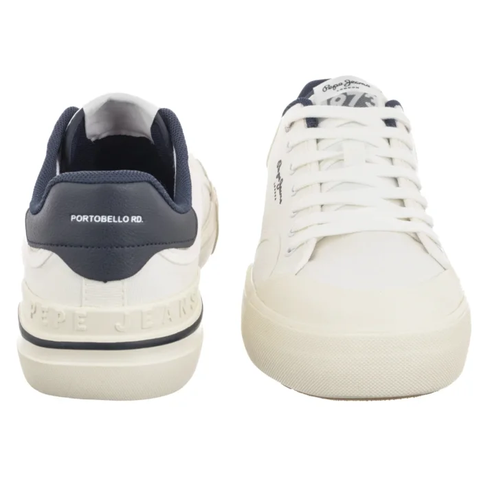 Trampki Pepe Jeans Nolan Basic M White PMS300018 800 – zdjęcie 4