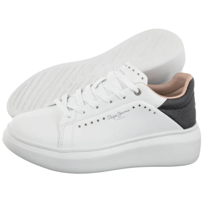 Sneakersy Pepe Jeans Yara Glam W White PLS000022 800 – zdjęcie 1