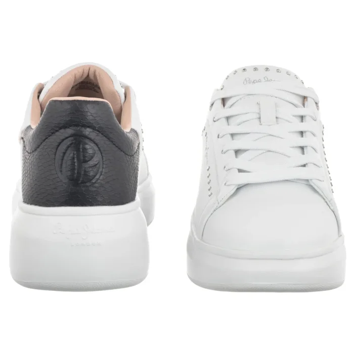 Sneakersy Pepe Jeans Yara Glam W White PLS000022 800 – zdjęcie 4