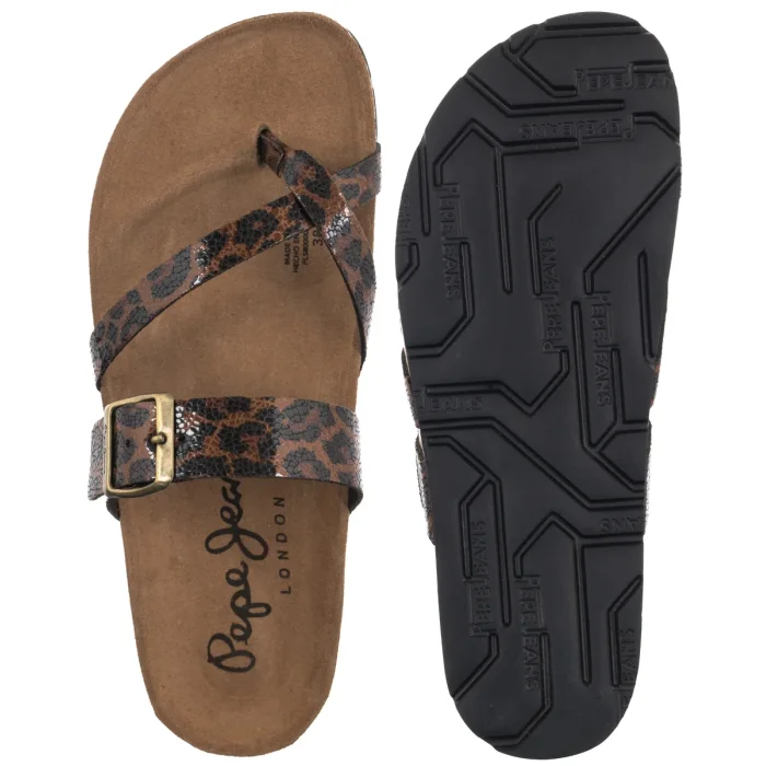 Japonki Pepe Jeans Oban Cooler W Cappuccino Brown PLS800002 875 – zdjęcie 5