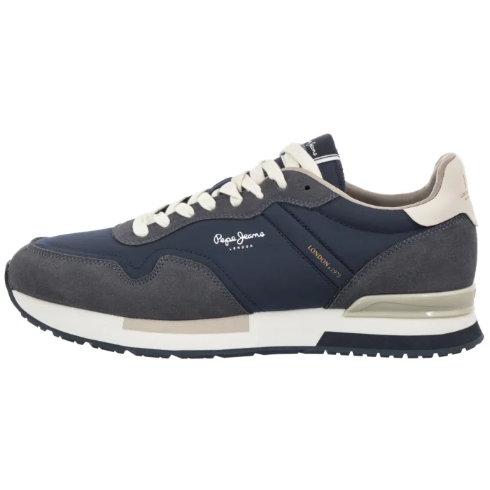 Sneakersy Pepe Jeans Hailon Basic M Marine Blue PMS400037 585 – zdjęcie 2