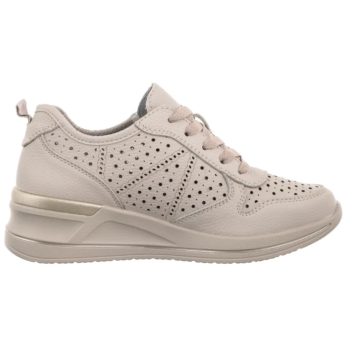 Sneakersy Sergio Leone Szary SP 115 – zdjęcie 3