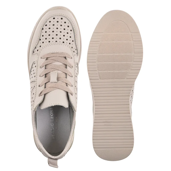 Sneakersy Sergio Leone Szary SP 115 – zdjęcie 5