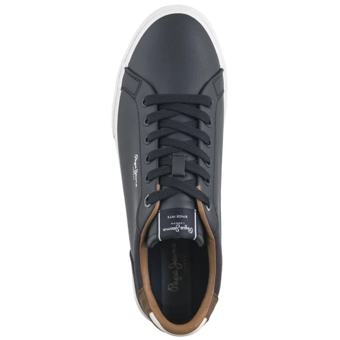 Sneakersy Pepe Jeans Kenton Court M Navy PMS30839 595 – zdjęcie 6