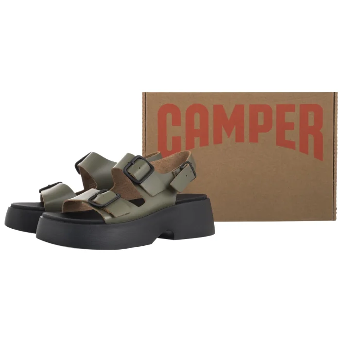 Sandały Camper Tasha Docko Romero/Negro Green K201712-004 – zdjęcie 6