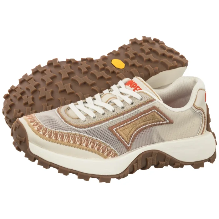 Sneakersy Camper TWS Neptune Embr.Area-Oat/Dtrail H Beige K201865-002 – zdjęcie 1