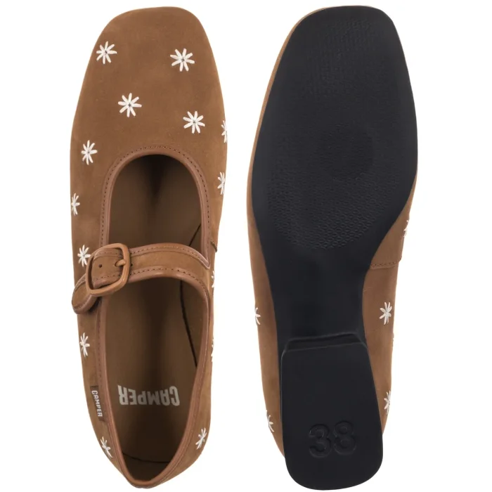 Półbuty Camper Casi Myra Lara Area Embr.Flowers K201904-001 – zdjęcie 5