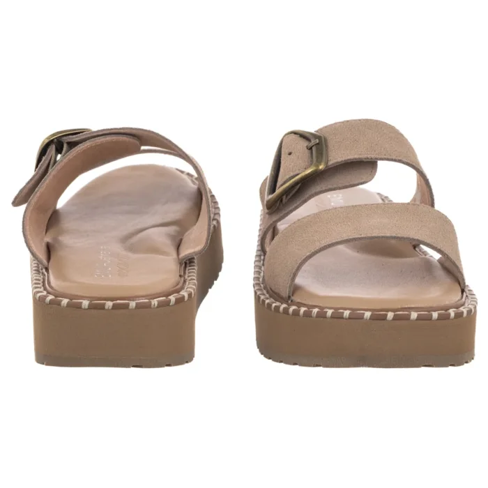 Klapki EMU Australia Scarlet Beige W13267 – zdjęcie 4