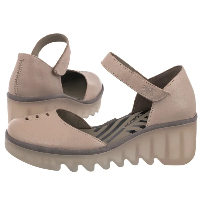 Sandały FLY London BISO305FLY Mousse Taupe P501305028 – zdjęcie 1