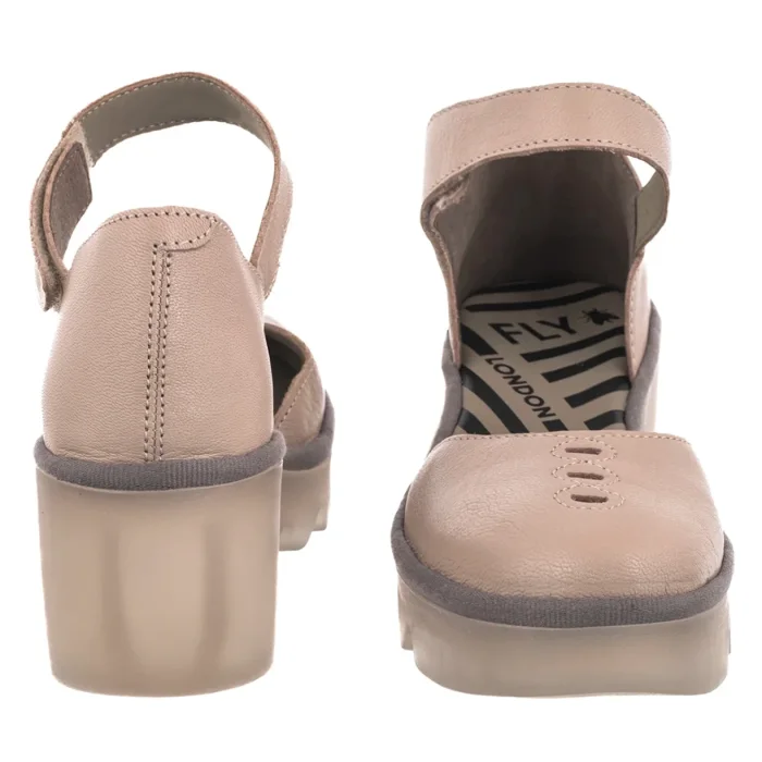 Sandały FLY London BISO305FLY Mousse Taupe P501305028 – zdjęcie 4