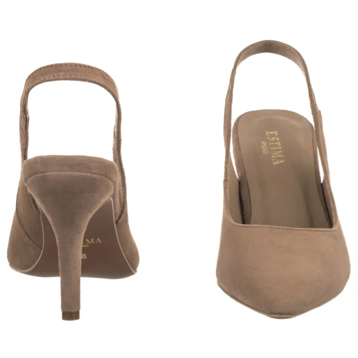 Czółenka Ryłko Jasno Brązowe F8EW4____ _6TWF – zdjęcie 4