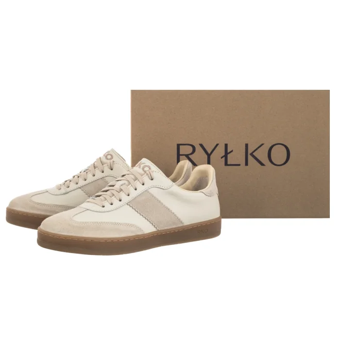 Sneakersy Ryłko Kremowy+Beżowy 0ERY6_P1 _8FVF – zdjęcie 6