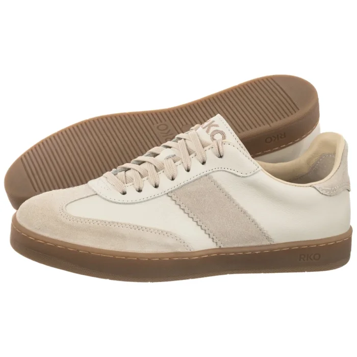 Sneakersy Ryłko Kremowy+Beżowy 0ERY6_P1 _8FVF – zdjęcie 1
