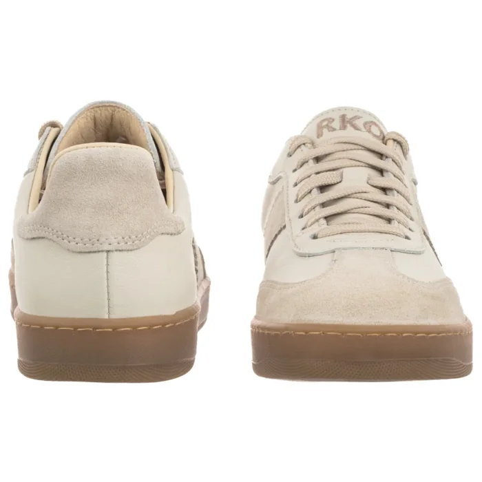 Sneakersy Ryłko Kremowy+Beżowy 0ERY6_P1 _8FVF – zdjęcie 4