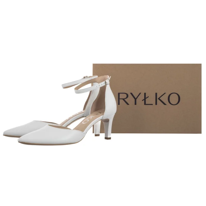 Sandały Ryłko Białe 6ZKS8_T_ _5SR – zdjęcie 6