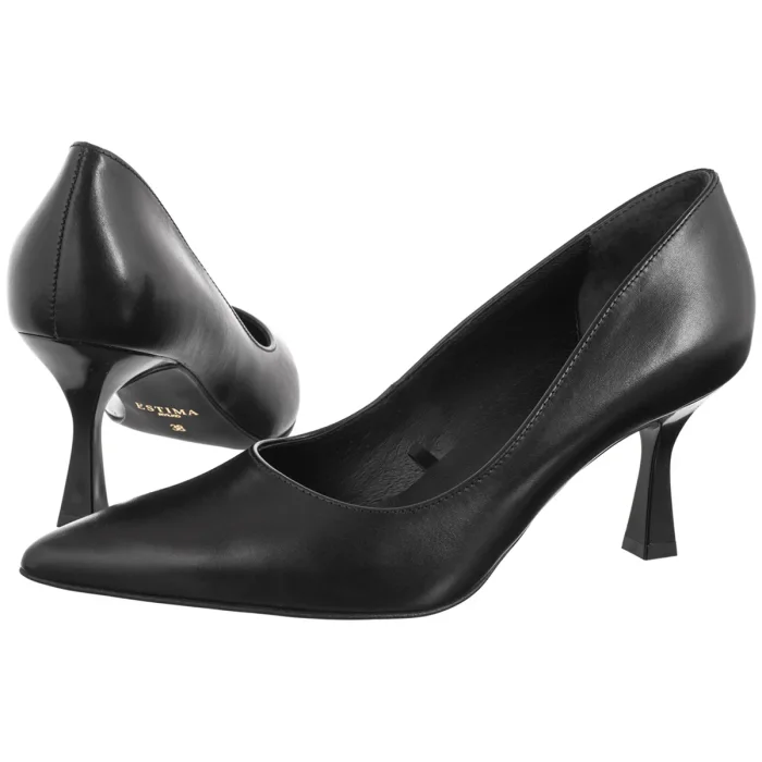 Czółenka Ryłko Czarne N7200___ __22 – zdjęcie 1
