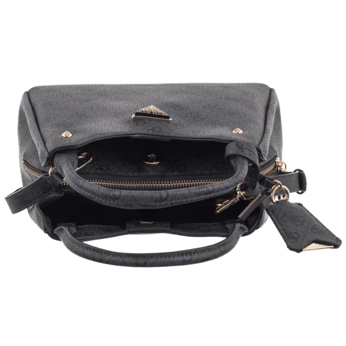 Torebka Guess Meridian II Sml Gfrnd Carryall HWSG69 740250 Coal Logo – zdjęcie 6