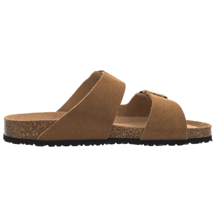 Klapki Tamaris Koniakowe 1-27503-42 3B7 Cognac Nubuc – zdjęcie 3