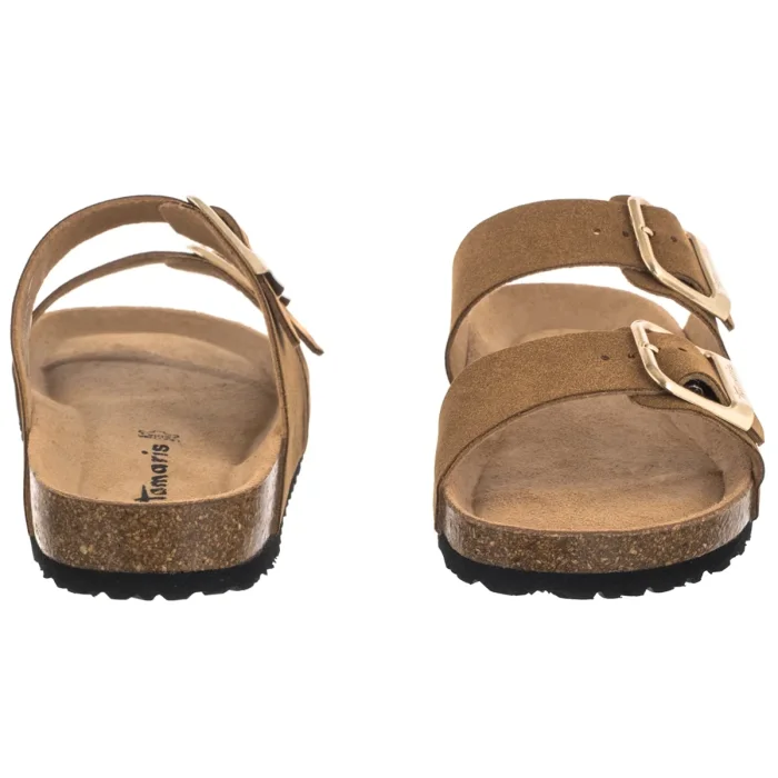Klapki Tamaris Koniakowe 1-27503-42 3B7 Cognac Nubuc – zdjęcie 4