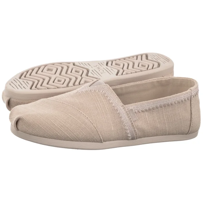Espadryle Toms Alpargata Classic Soft Grey Heritage Canvas/Embroidery 10023040 – zdjęcie 1