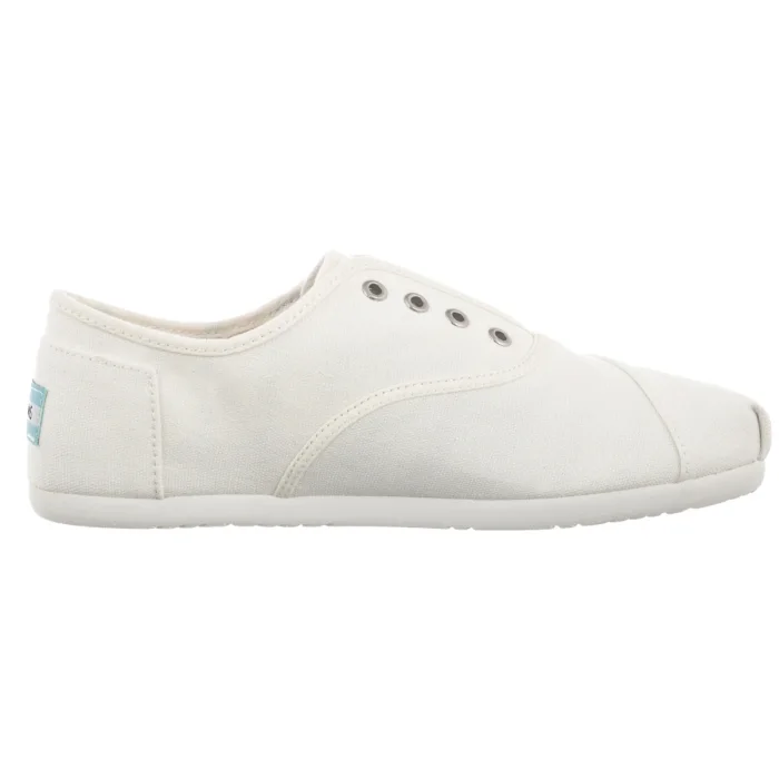 Półbuty Toms Cordones Plus White Canvas 10023129 – zdjęcie 3