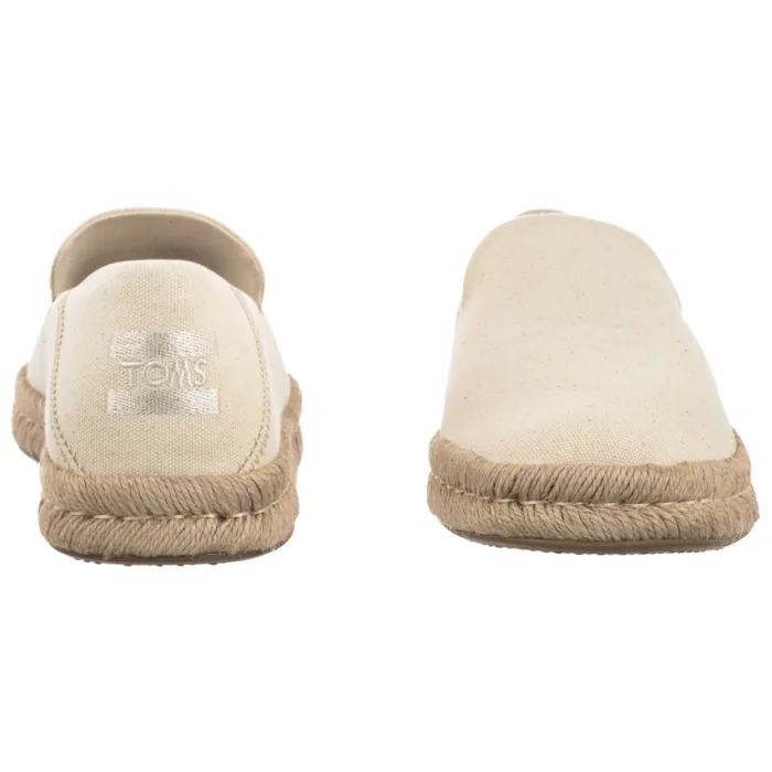 Espadryle Toms Santiago Natural Undyed Recycled Cotton Canvas 10023171 – zdjęcie 4