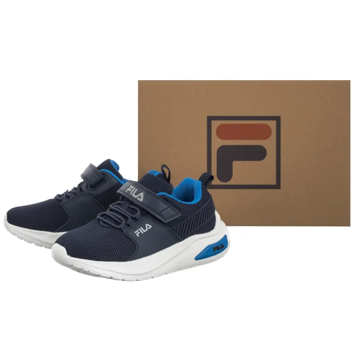 Buty Sportowe Fila Upspark Velcro Kids Peacoat-Directoire Blue FFK0282.53378 – zdjęcie 6