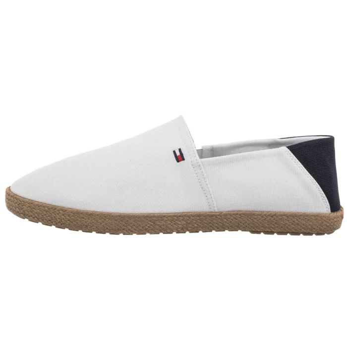 Espadryle Tommy Hilfiger Core Hilfiger Espadrille Textile White FM0FM05792 YBS – zdjęcie 2