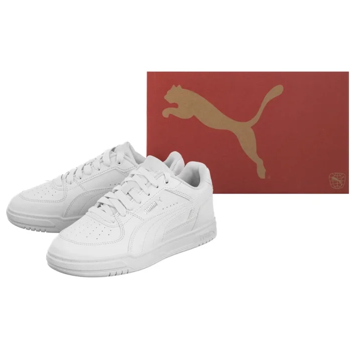 Sneakersy Puma Caven III Jr Puma White-Puma Silver 406235-01 – zdjęcie 6