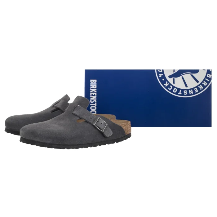 Klapki Birkenstock Boston BS Charcoal 1031678 – zdjęcie 6