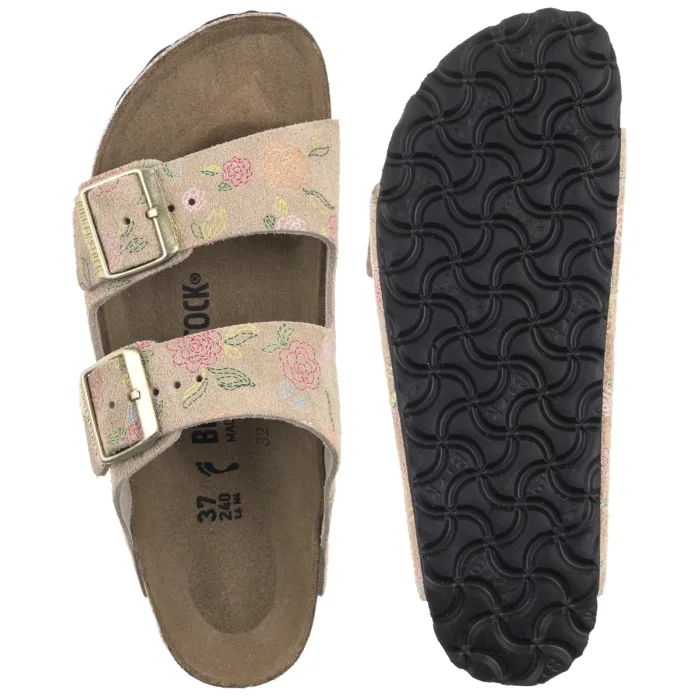Klapki Birkenstock Arizona BS Sandcastle Flower Print 1031736 – zdjęcie 5