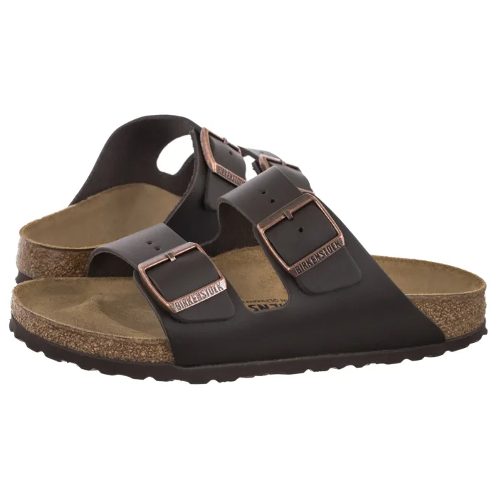Klapki Birkenstock Arizona BS Dark Brown 0051103 – zdjęcie 1