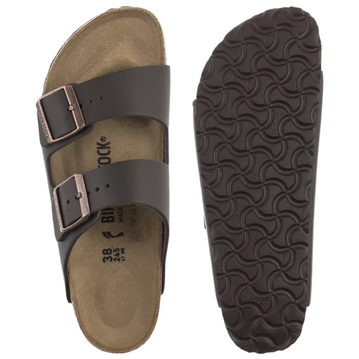 Klapki Birkenstock Arizona BS Dark Brown 0051103 – zdjęcie 5