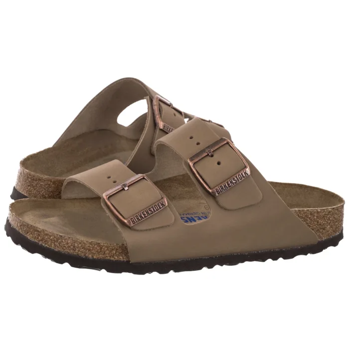 Klapki Birkenstock Arizona BS Soft Footbed Tabacco Brown 0552813 – zdjęcie 1