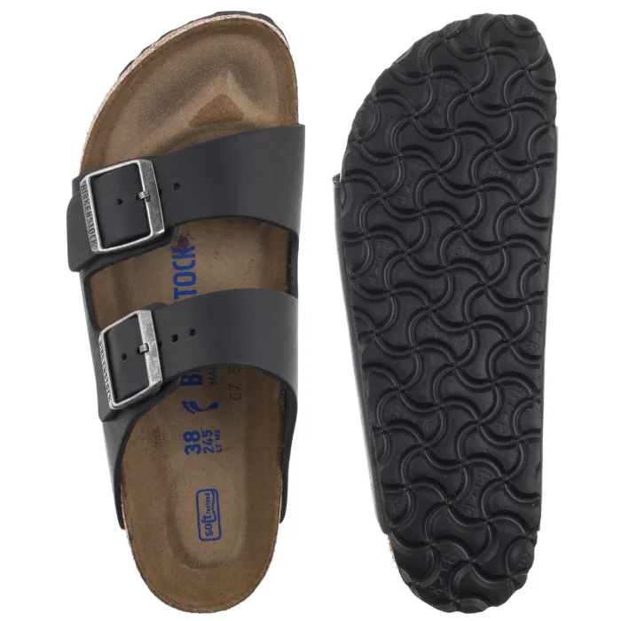 Klapki Birkenstock Arizona BS Soft Footbed Black 0752483 – zdjęcie 5