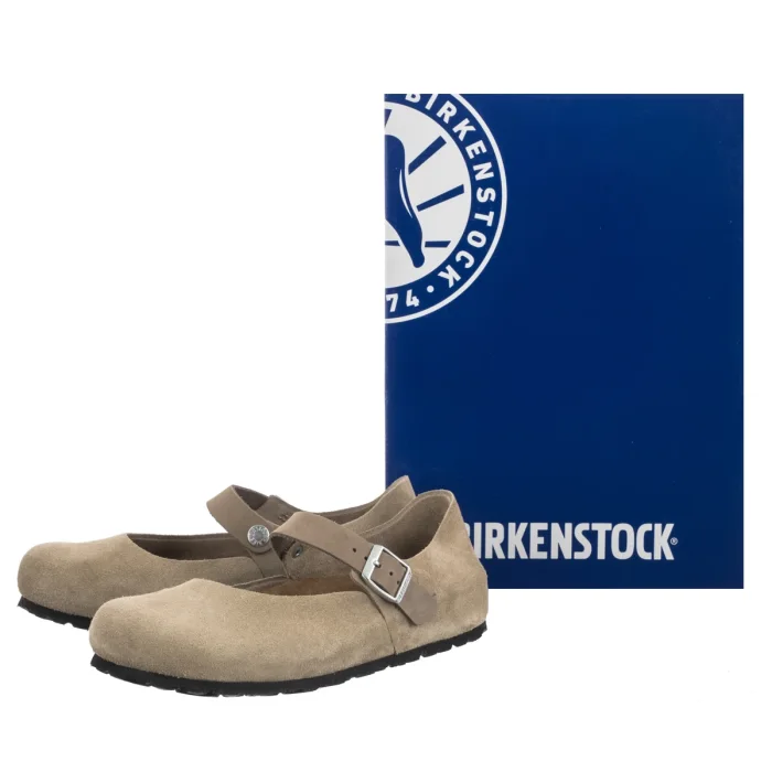 Baleriny Birkenstock Mantova Taupe 1030432 – zdjęcie 6