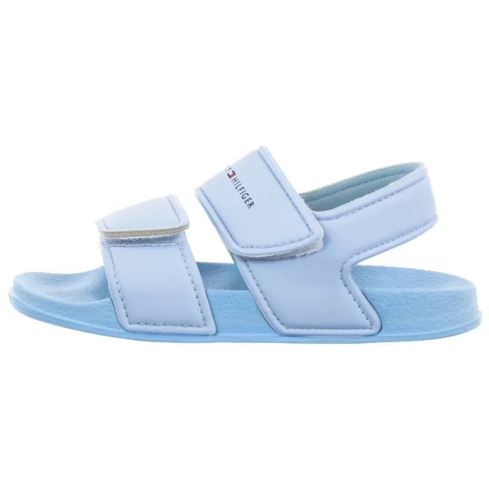 Sandałki Tommy Hilfiger Velcro Sandal Light Blue T1X2-33913-1172 812 – zdjęcie 2